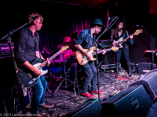 The Dave Hanson Band on stage at The Black Heart, Camden