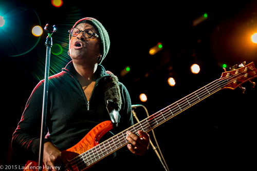 Koko Powell on bass