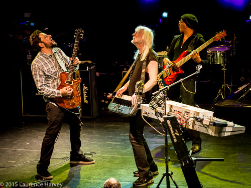 Edgar Winter on keyboards, Doug Rappoport on guitar