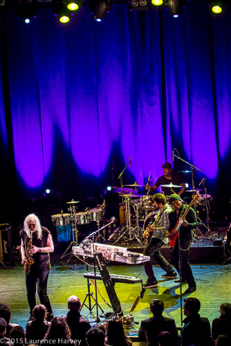 The Edgar Winter Band on stage at Koko