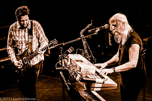 Edgar Winter on keyboards, Doug Rappoport on guitar