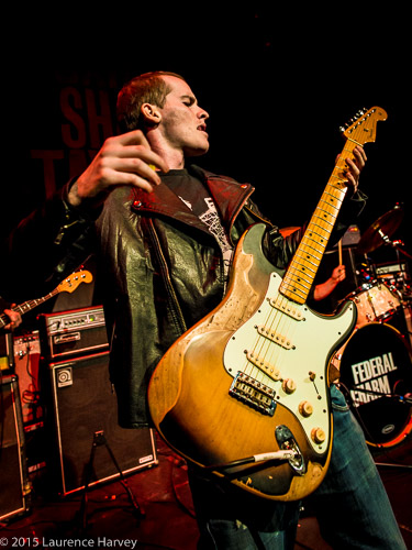 Nick Bowden on guitar & lead vocals