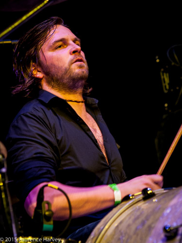 Danny Rigg on drums