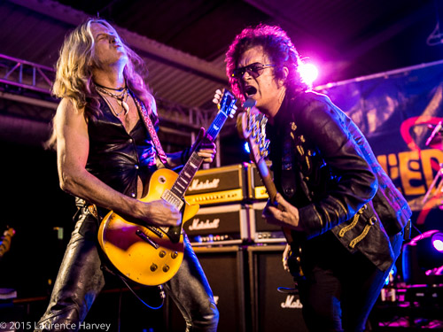Glenn Hughes on vocals & bass, Doug Aldrich on guitar