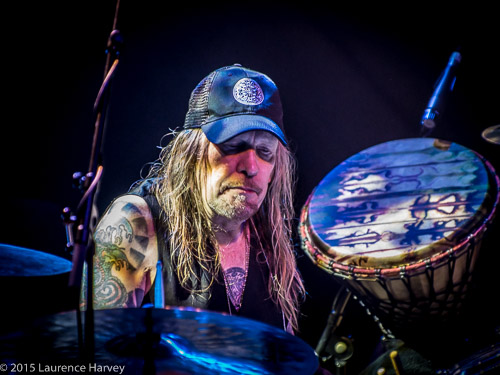 Matt Abts on drums
