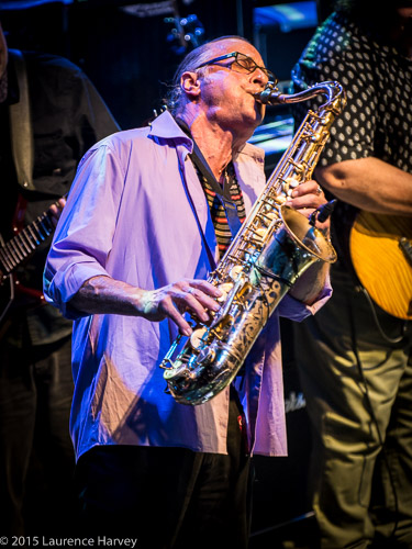 Guest saxophonist, Joe McGlohon