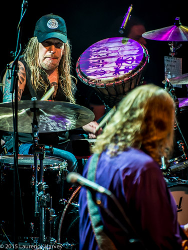 Matt Abts on drums
