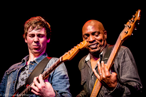 Laurence Jones on guitar & vocals & Roger Inniss on bass