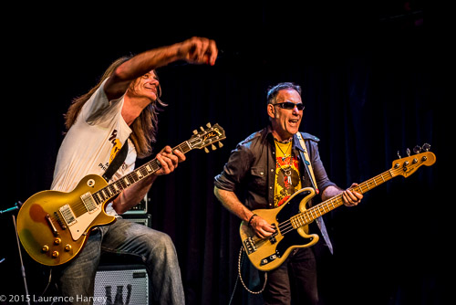 Larry Miller on guitar & Derek White on bass