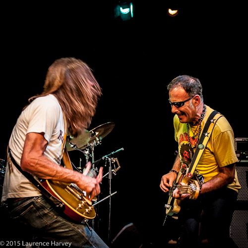 Larry Miller on guitar & Derek White on bass