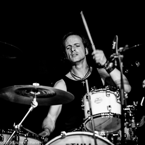 Chris Nugent on drums