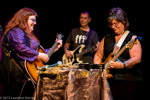 Octavia with guest, Mary Emelio