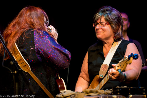 Octavia with guest, Mary Emelio