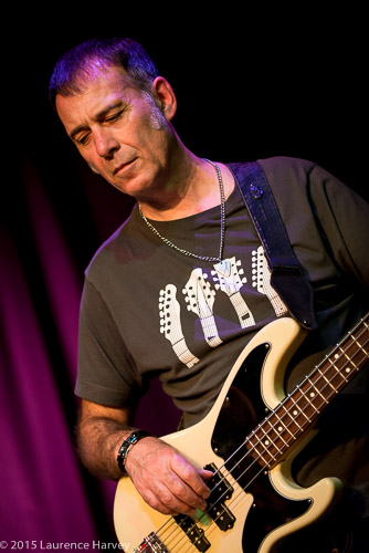 Derek White on bass