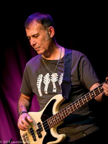 Derek White on bass