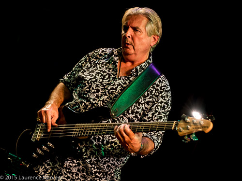 Pete Rees on bass