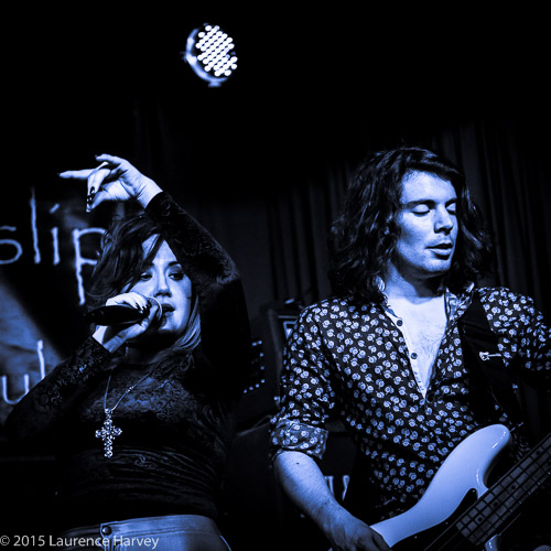 Jane Pearce on lead vocals & Mike Topp on bass