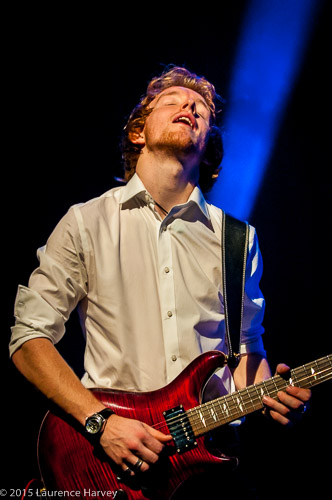 Alex Butler on guitar and backing vocals