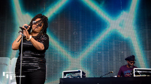 Caron Wheeler & Jazzie B of Soul II Soul