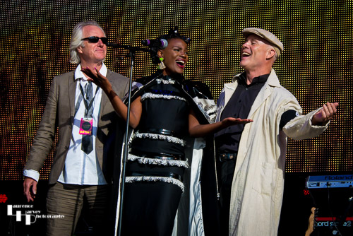 The British Electric Foundation finale - Robin Scott, Shingai Shoniwa & Thomas Dolby