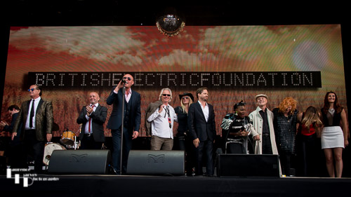 The British Electric Foundation taking the final bows