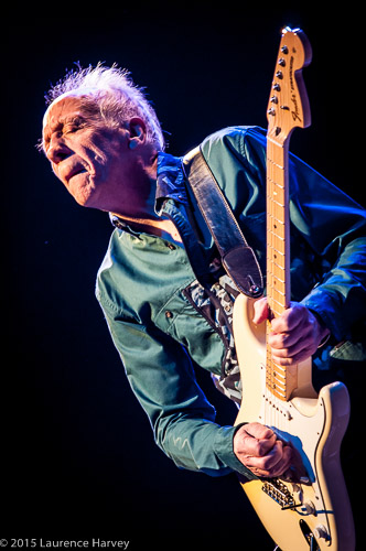 Robin Trower on guitar