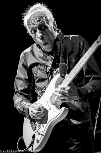 Robin Trower on guitar