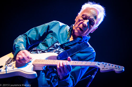Robin Trower on guitar