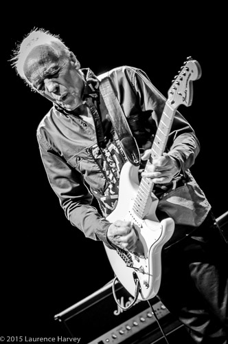 Robin Trower on guitar