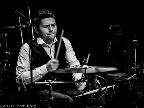 Jake Ashton on drums