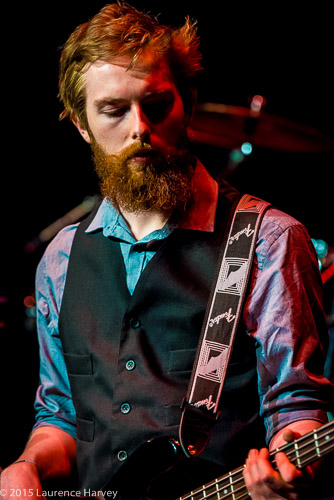 Oliver Tallent on bass