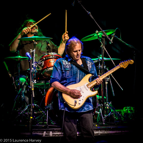 Walter Trout on guitar & vocals, Michael Leasure on drums