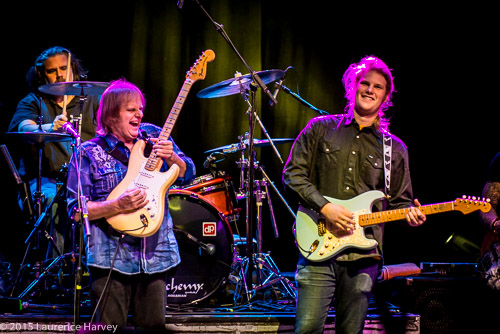 Walter Trout & his son Jon Trout jamming