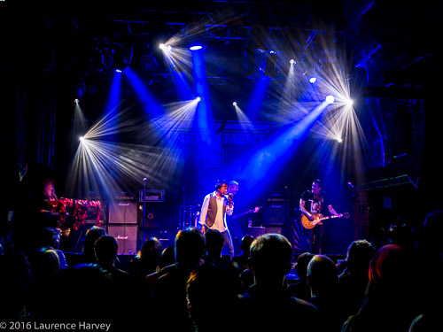 AirRace on stage at O2 Academy, Islington