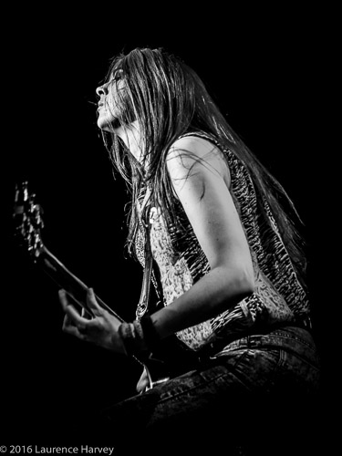 Gill Montgomery on guitar & lead vocals