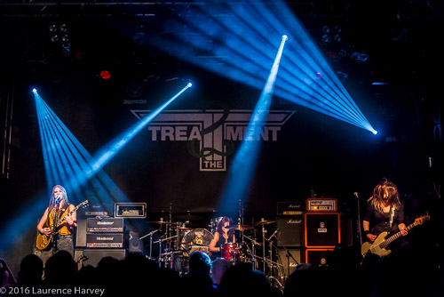 The Amorettes on stage at O2 Academy, Islington