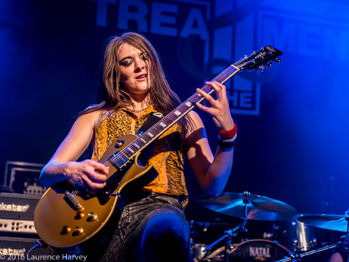 Gill Montgomery on guitar & lead vocals
