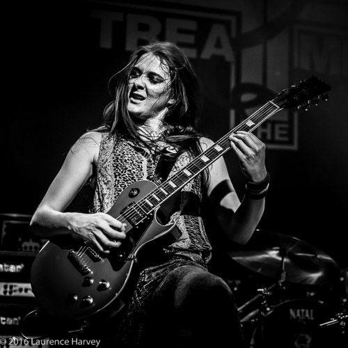 Gill Montgomery on guitar & lead vocals