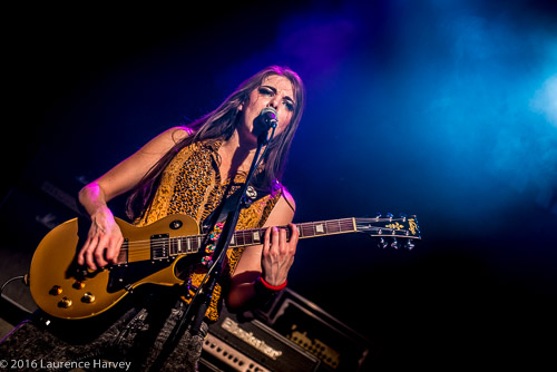 Gill Montgomery on guitar & lead vocals