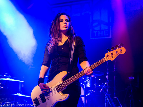 Heather McKay on bass & backing vocals