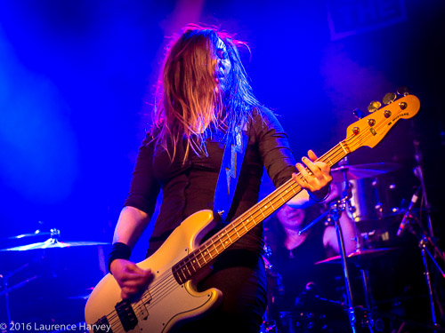 Heather McKay on bass & backing vocals