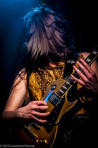 Gill Montgomery on guitar & lead vocals