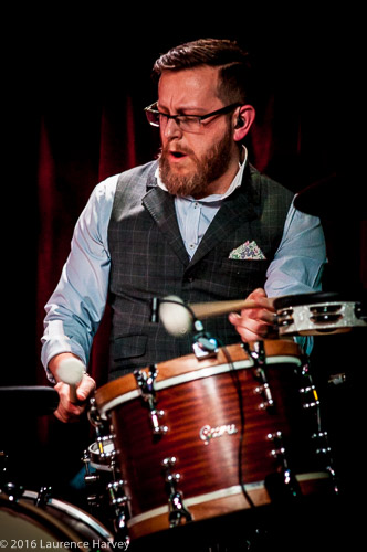 Matt Cowley on drums