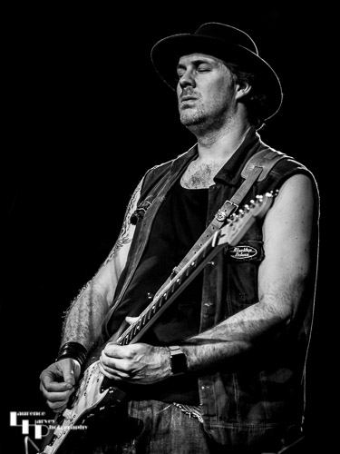 GB Bartlett on guitar