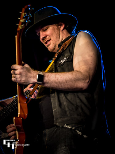 GB Bartlett on guitar