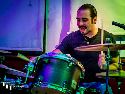 Johnny D'Angelo on drums