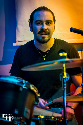 Johnny D'Angelo on drums