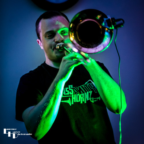Frank Ryan on trombone