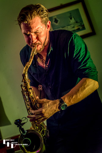 Tom Petracarro on sax