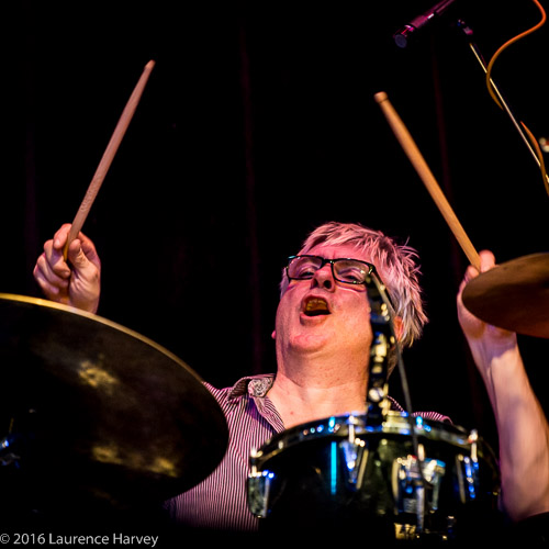 Dave Raeburn on drums